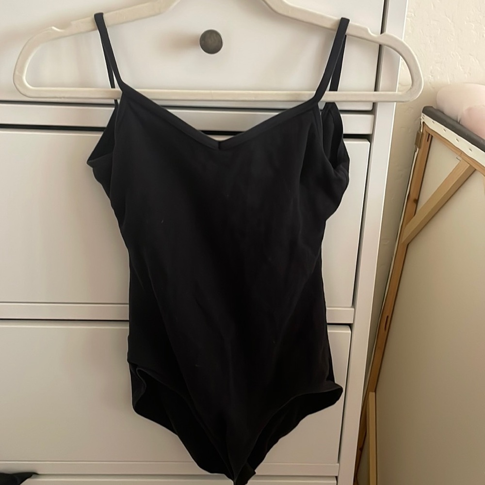 Capezio black leotard